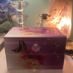 Purple Butterfly 🦋 Jewelry Box